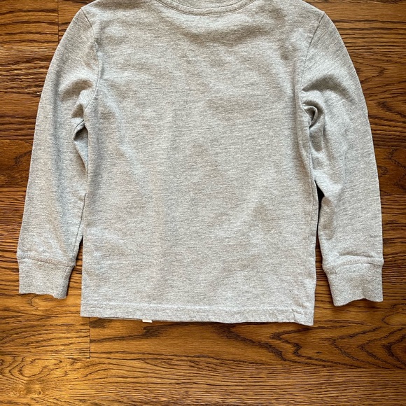 Tommy Bahama Boys Gray Long Sleeve Polar Bear Christmas Holiday T-Shirt Size 4 - Picture 7 of 10